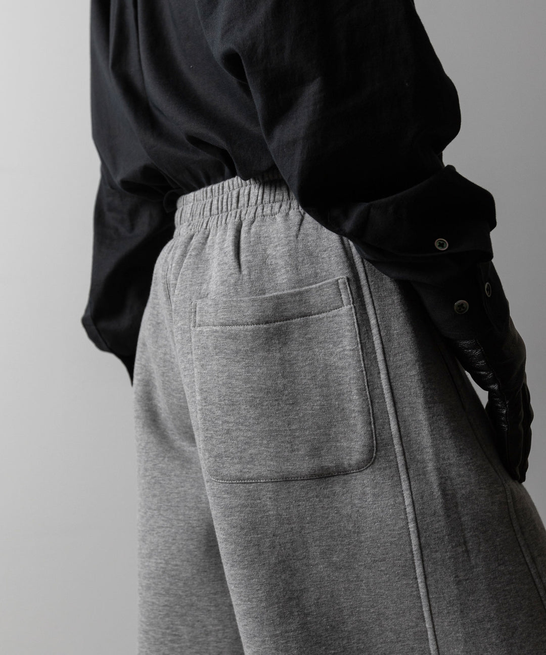 ssstein(シュタイン)のCOTTON DOUBLE KNIT TWIST SEAM PANTS - TOP GREYの公式通販サイトsession福岡セレクトショップ