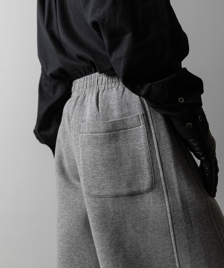 ssstein(シュタイン)のCOTTON DOUBLE KNIT TWIST SEAM PANTS - TOP GREYの公式通販サイトsession福岡セレクトショップ