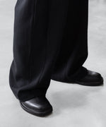 画像をギャラリービューアに読み込む, ssstein(シュタイン)のYAK/COTTON SWEAT EASY TROUSERS - BLACKの公式通販サイトsession福岡セレクトショップ

