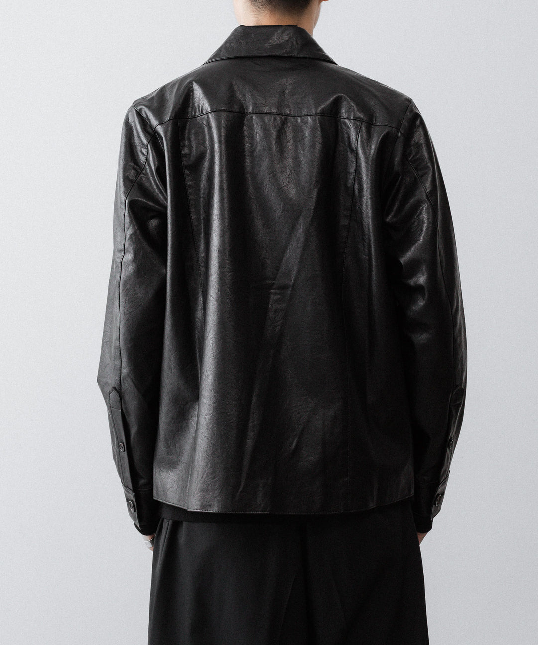 CODA コーダ BLACK SYNTHETIC LEATHER CUT OUT TIERED JACKETのBLACK 公式通販サイトsession福岡セレクトショップ