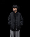 【ssstein】RECYCLED NYLON PADDED JACKET - BLACK