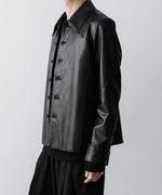 画像をギャラリービューアに読み込む, CODA コーダ BLACK SYNTHETIC LEATHER CUT OUT TIERED JACKETのBLACK 公式通販サイトsession福岡セレクトショップ
