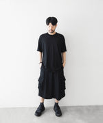 画像をギャラリービューアに読み込む, ssstein(シュタイン)のVIS/LI BRIGHT TWILL CARGO SHORT TROUSERS - BLACKの公式通販サイトsession福岡セレクトショップ
