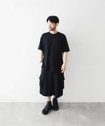 画像をギャラリービューアに読み込む, ssstein(シュタイン)のSUVIN COTTON BASIC TEE - BLACKの公式通販サイトsession福岡セレクトショップ
