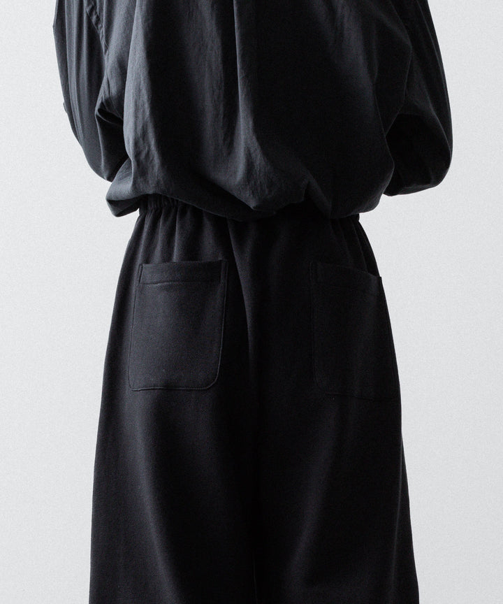 ssstein(シュタイン)のYAK/COTTON SWEAT EASY TROUSERS - BLACKの公式通販サイトsession福岡セレクトショップ