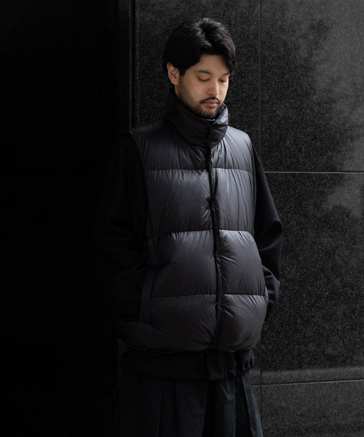 ssstein シュタイン のDOWN PADDED VESTのBLACKの公式通販サイトsession福岡セレクトショップ