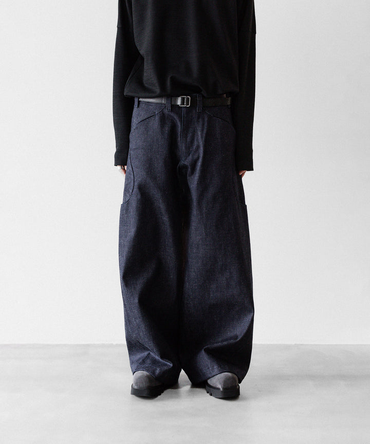 OPPOSE DUALITY オポーズデュアリティの6 POCKET SUB ONG DENIM TROUSERSのINDIGO公式通販サイトsession福岡セレクトショップ
