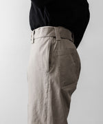 画像をギャラリービューアに読み込む, INTÉRIM インテリムのFABRIC WASHER CHINO BELTED FRENCH ARMY MIL BAGGY TROUSERのBEIGE 公式通販サイトsession福岡セレクトショップ
