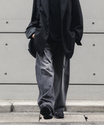 画像をギャラリービューアに読み込む, ssstein(シュタイン)のDEFORMATION WIDE DENIM PANTS - BLACKの公式通販サイトsession福岡セレクトショップ
