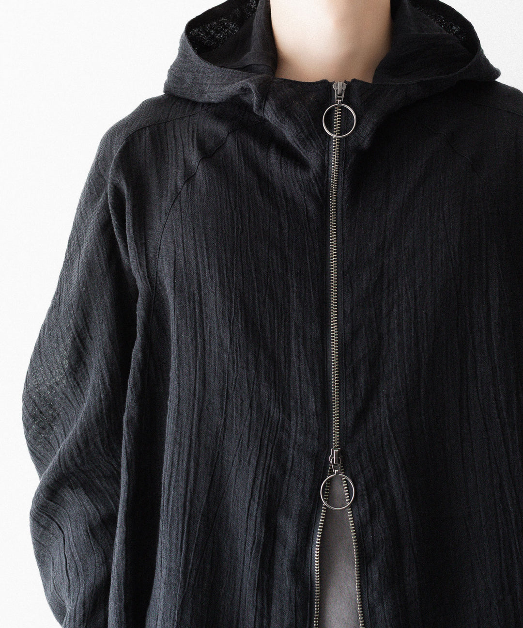 OPPOSE DUALITY オポーズデュアリティのSHORT PARKA LINENのBLACK
公式通販サイトsession福岡セレクトショップ