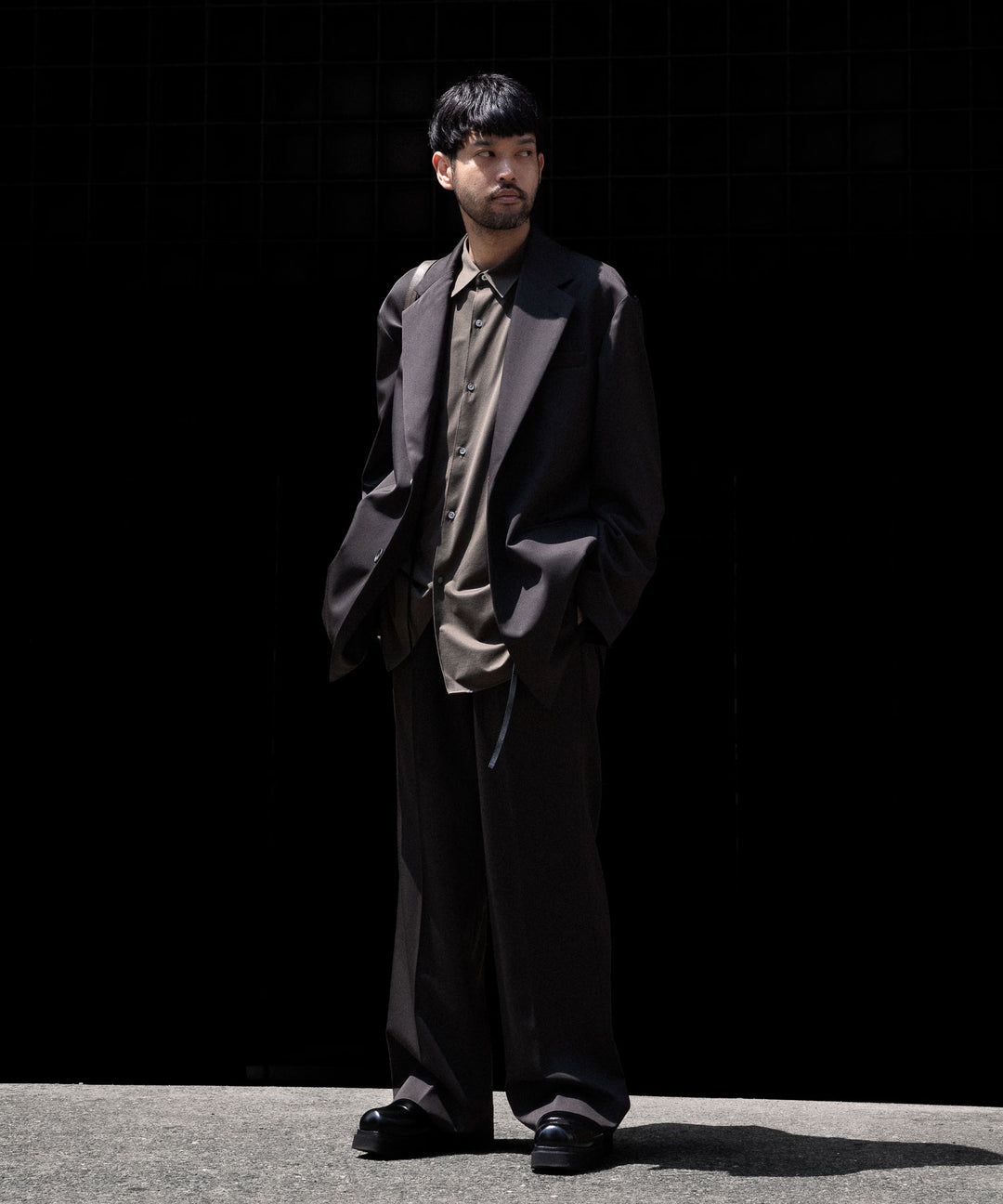ssstein(シュタイン)のFLARE TROUSERS - GREY KHAKIの公式通販サイトsession福岡セレクトショップ