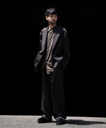 画像をギャラリービューアに読み込む, 【ssstein】OVERSIZED SINGLE BREASTED LONG JACKET - GREY KHAKI
