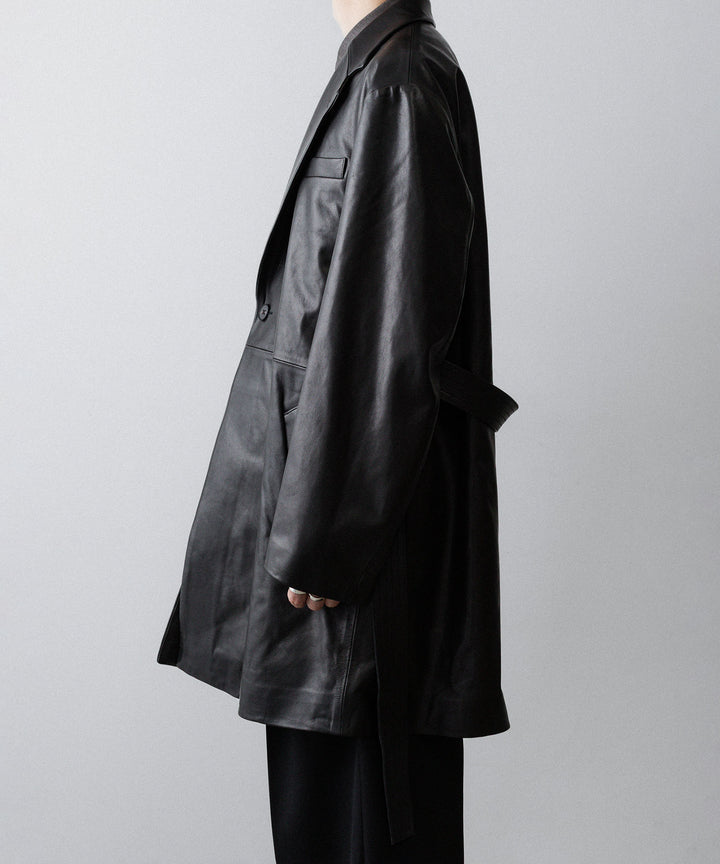 ssstein(シュタイン)のLAMBS LEATHER HALF COAT - BLACKの公式通販サイトsession福岡セレクトショップ
