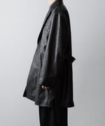 画像をギャラリービューアに読み込む, ssstein(シュタイン)のLAMBS LEATHER HALF COAT - BLACKの公式通販サイトsession福岡セレクトショップ
