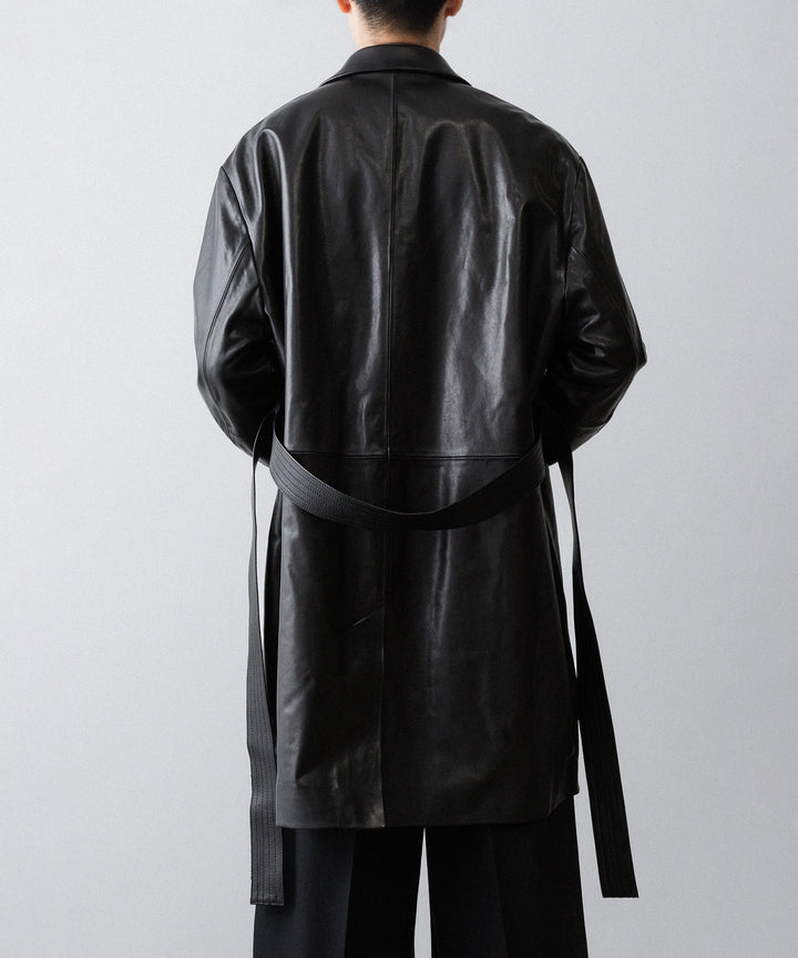 ssstein(シュタイン)のLAMBS LEATHER HALF COAT - BLACKの公式通販サイトsession福岡セレクトショップ