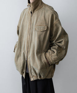 ssstein / シュタイン】SULFUR DYED OXFORD VINTAGE JACKET - KHAKI