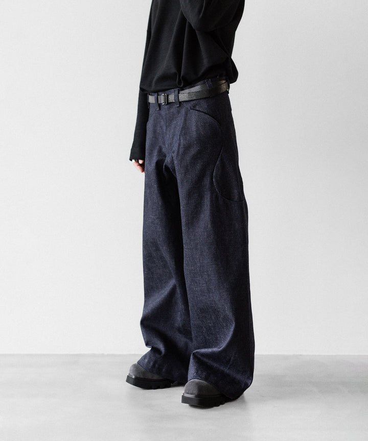 OPPOSE DUALITY オポーズデュアリティの6 POCKET SUB ONG DENIM TROUSERSのINDIGO公式通販サイトsession福岡セレクトショップ