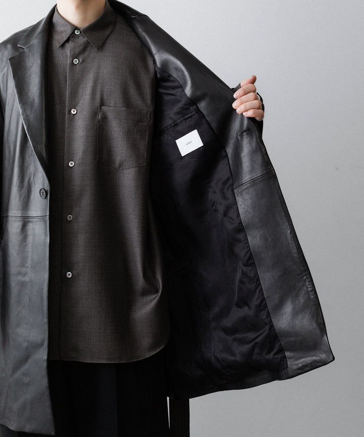 ssstein(シュタイン)のLAMBS LEATHER HALF COAT - BLACKの公式通販サイトsession福岡セレクトショップ