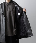 画像をギャラリービューアに読み込む, ssstein(シュタイン)のLAMBS LEATHER HALF COAT - BLACKの公式通販サイトsession福岡セレクトショップ
