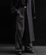 画像をギャラリービューアに読み込む, ssstein(シュタイン)の24AWコレクション NYLON TWILL CARGO EASY TROUSERS - CHARCOAL 公式通販サイトsession福岡セレクトショップ
