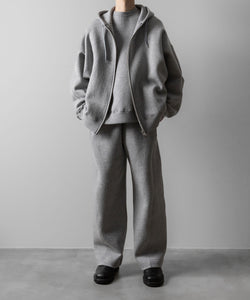 ssstein(シュタイン)のCOTTON DOUBLE KNIT TWIST SEAM PANTS - TOP GREYの公式通販サイトsession福岡セレクトショップ