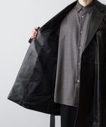 画像をギャラリービューアに読み込む, ssstein(シュタイン)のLAMBS LEATHER HALF COAT - BLACKの公式通販サイトsession福岡セレクトショップ

