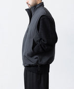 画像をギャラリービューアに読み込む, UJOH ウジョーのW ZIP VESTのBLACK 公式通販サイトsession福岡セレクトショップ
