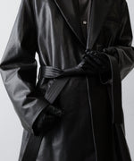 画像をギャラリービューアに読み込む, ssstein(シュタイン)のLAMBS LEATHER HALF COAT - BLACKの公式通販サイトsession福岡セレクトショップ
