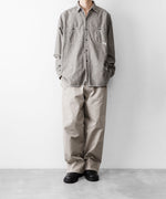 画像をギャラリービューアに読み込む, INTÉRIM インテリムのFABRIC WASHER CHINO BELTED FRENCH ARMY MIL BAGGY TROUSERのBEIGE 公式通販サイトsession福岡セレクトショップ
