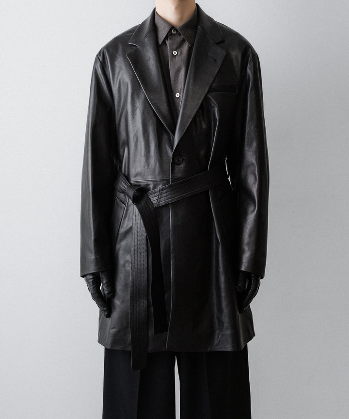 ssstein(シュタイン)のLAMBS LEATHER HALF COAT - BLACKの公式通販サイトsession福岡セレクトショップ