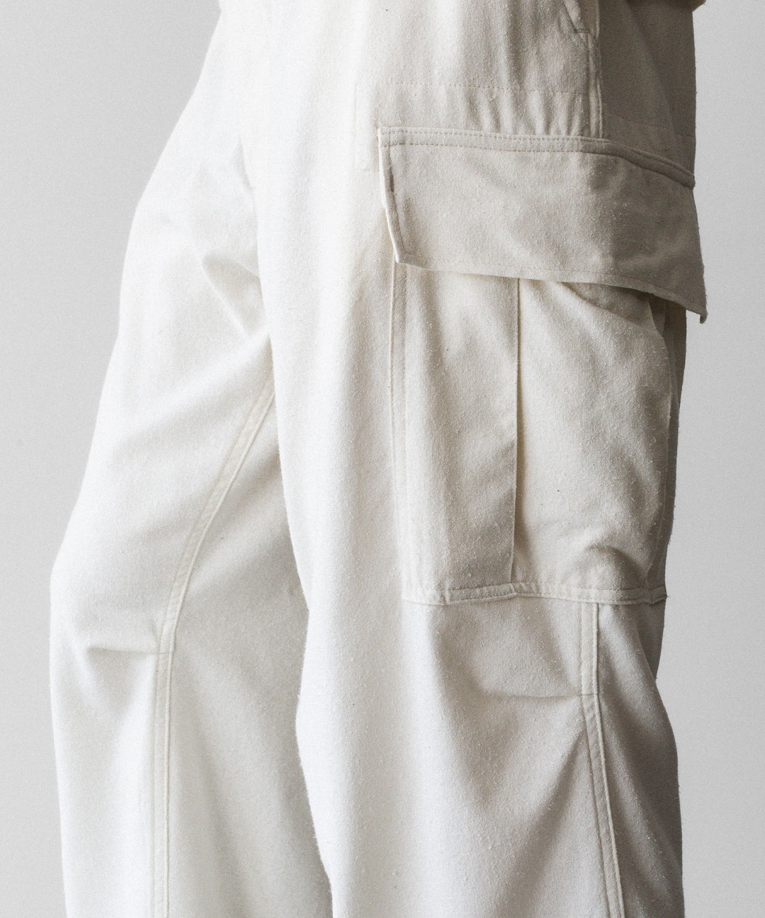 INTÉRIM インテリムのSILK NOIL JANGLE FAaTIGUE TROUSER のNATURAL 公式通販サイトsession福岡セレクトショップ