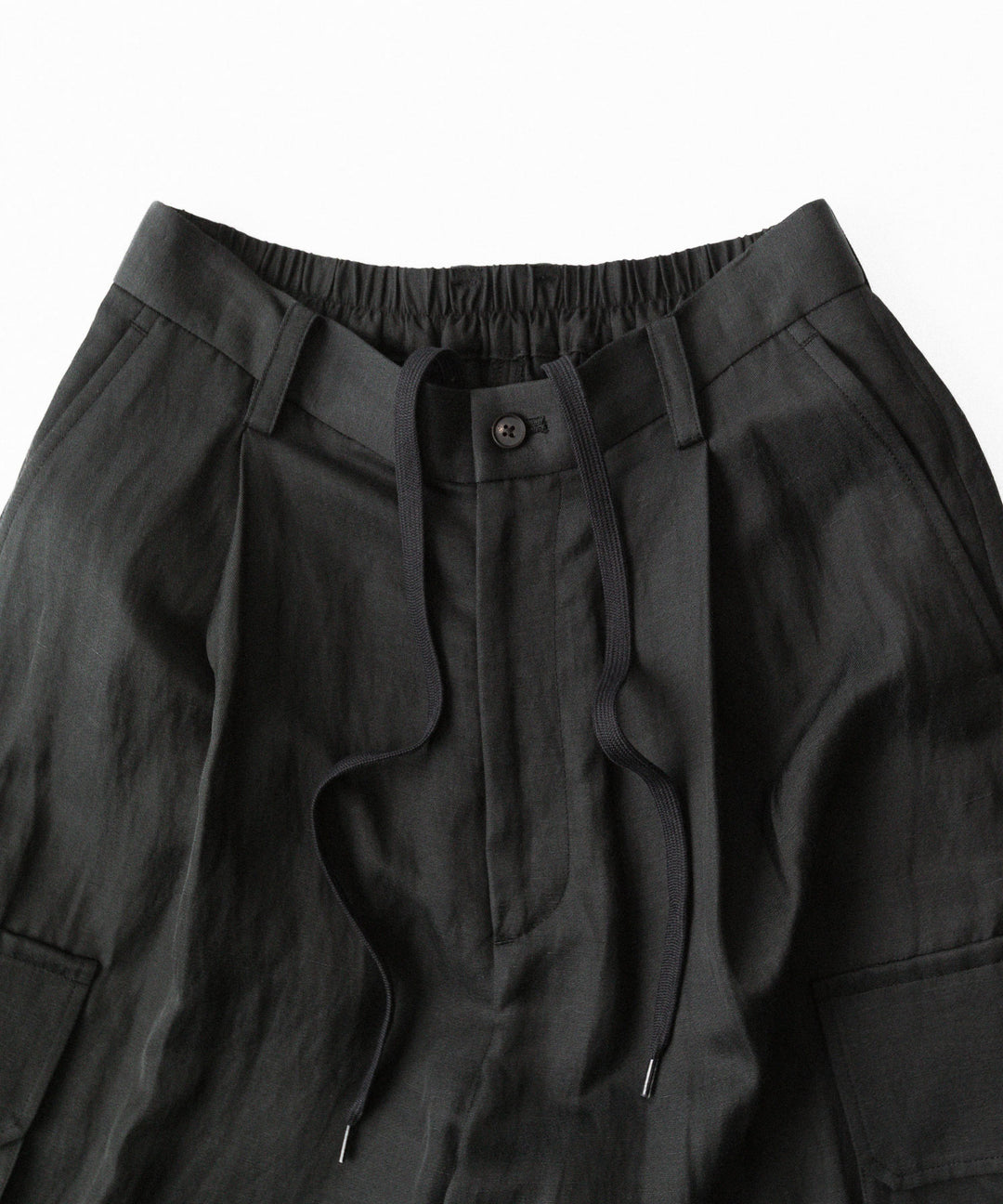 ssstein-シュタインのVIS/LI BRIGHT TWILL CARGO SHORT TROUSERSのDARK CHARCOAL公式通販サイトsession福岡セレクトショップ