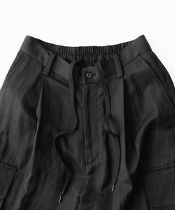 ssstein / シュタイン】VIS/LI BRIGHT TWILL CARGO SHORT TROUSERS