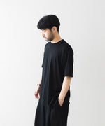 画像をギャラリービューアに読み込む, ssstein(シュタイン)のSUVIN COTTON BASIC TEE - BLACKの公式通販サイトsession福岡セレクトショップ
