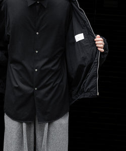 ssstein / シュタイン】RECYCLED NYLON PADDED JACKET - BLACK | 公式