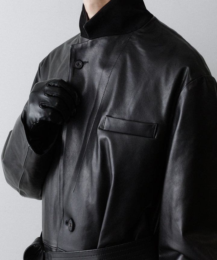 ssstein(シュタイン)のLAMBS LEATHER HALF COAT - BLACKの公式通販サイトsession福岡セレクトショップ
