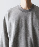 画像をギャラリービューアに読み込む, ssstein(シュタイン)のYAK/COTTON SWEAT LS - TOP GREYの公式通販サイトsession福岡セレクトショップ

