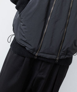 UJOH】W ZIP VEST - BLACK | 公式通販サイト session(セッション)