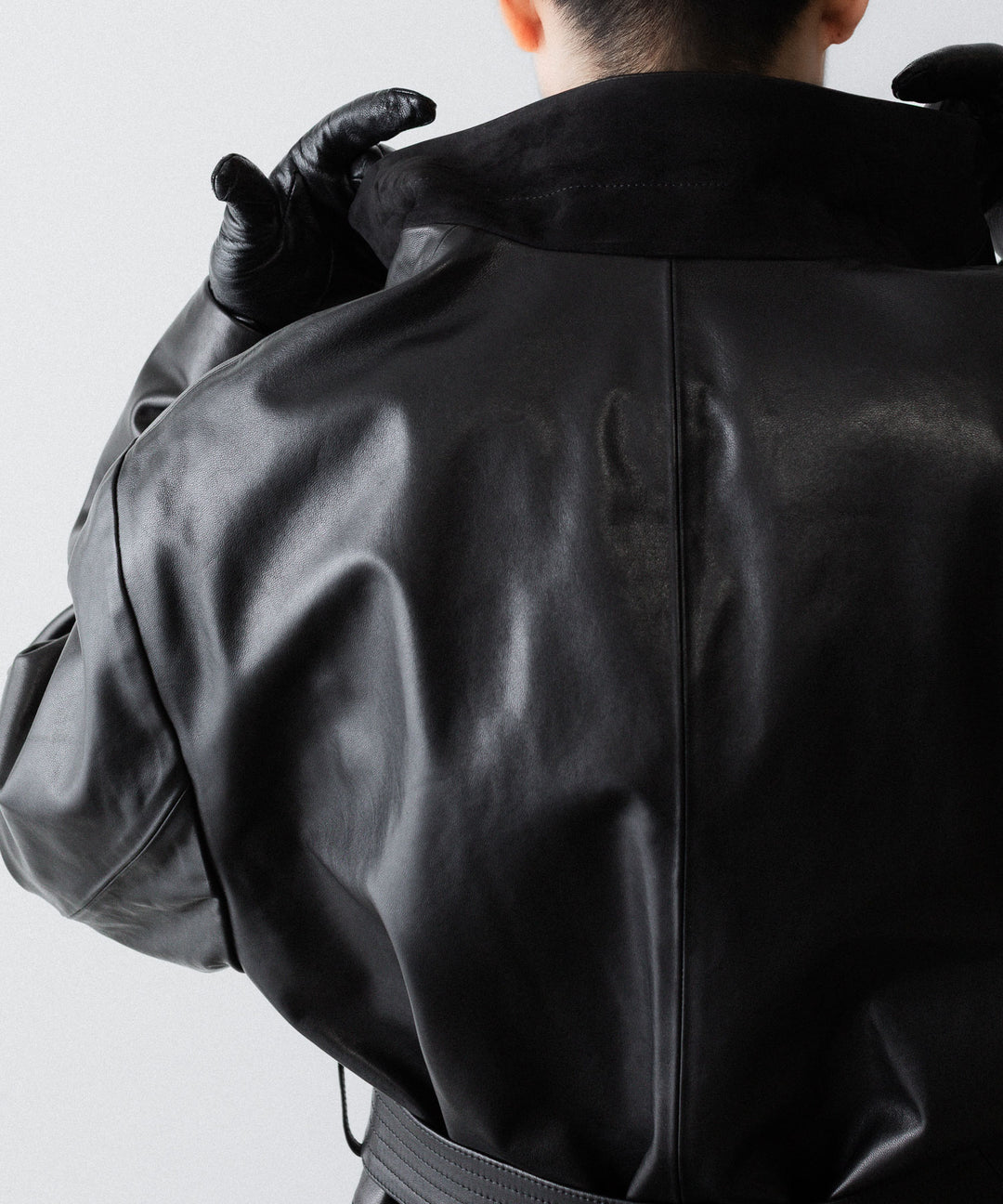 ssstein(シュタイン)のLAMBS LEATHER HALF COAT - BLACKの公式通販サイトsession福岡セレクトショップ