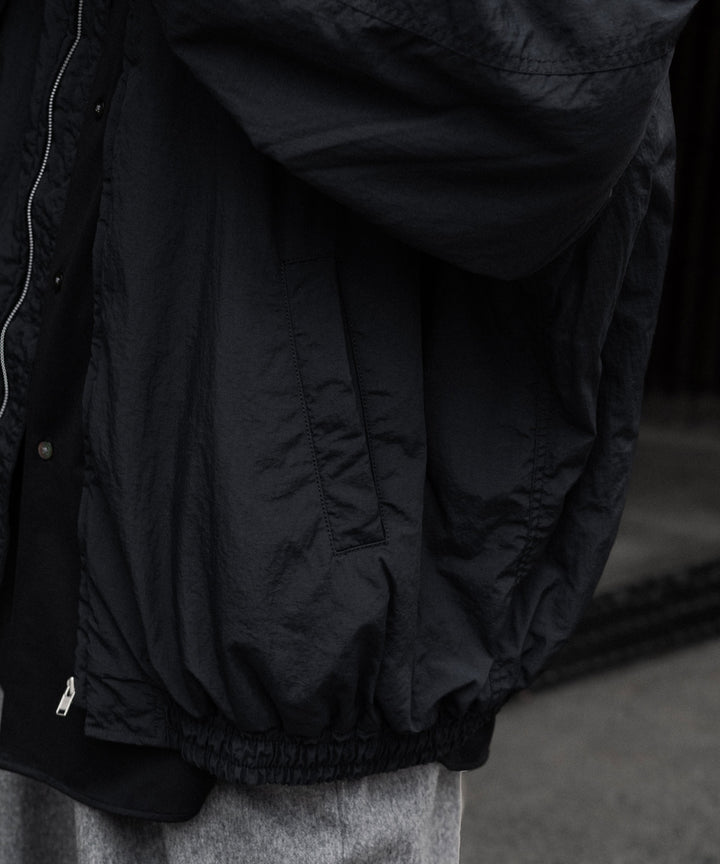 ssstein(シュタイン)のRECYCLED NYLON PADDED JACKET - BLACKの公式通販サイトsession福岡セレクトショップ