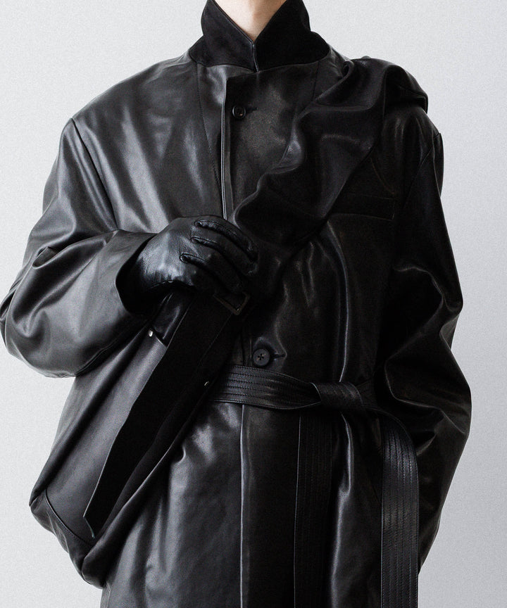 ssstein(シュタイン)のLAMBS LEATHER HALF COAT - BLACKの公式通販サイトsession福岡セレクトショップ