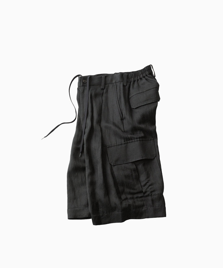 ssstein-シュタインのVIS/LI BRIGHT TWILL CARGO SHORT TROUSERSのDARK CHARCOAL公式通販サイトsession福岡セレクトショップ