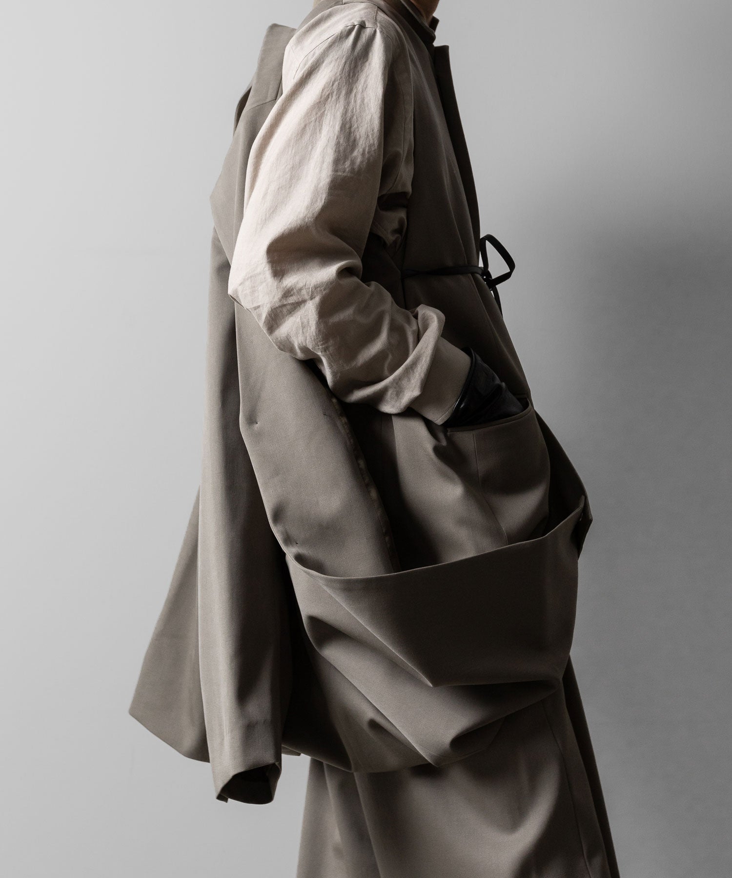 ssstein(シュタイン)のOVERSIZED LAYERED COMBINATION JACKET - TAUPE BEIGEの公式通販サイトsession福岡セレクトショップ