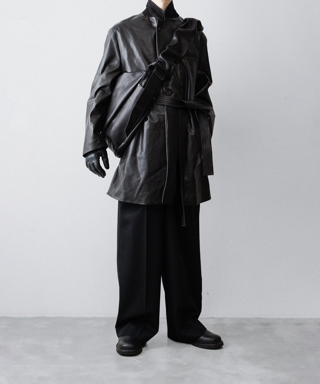 ssstein(シュタイン)のLAMBS LEATHER HALF COAT - BLACKの公式通販サイトsession福岡セレクトショップ