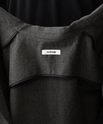 画像をギャラリービューアに読み込む, INTÉRIM - インテリムのMILITARY WOOL SERGE PIPING DOUBLE JACKETのDUST GRAY公式通販サイトsession福岡セレクトショップ
