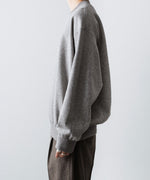画像をギャラリービューアに読み込む, ssstein(シュタイン)のYAK/COTTON SWEAT LS - TOP GREYの公式通販サイトsession福岡セレクトショップ
