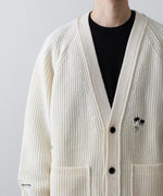 画像をギャラリービューアに読み込む, ssstein(シュタイン)のMILLED DAMAGE KNIT CARDIGANのOFF 公式通販サイトsession福岡セレクトショップ
