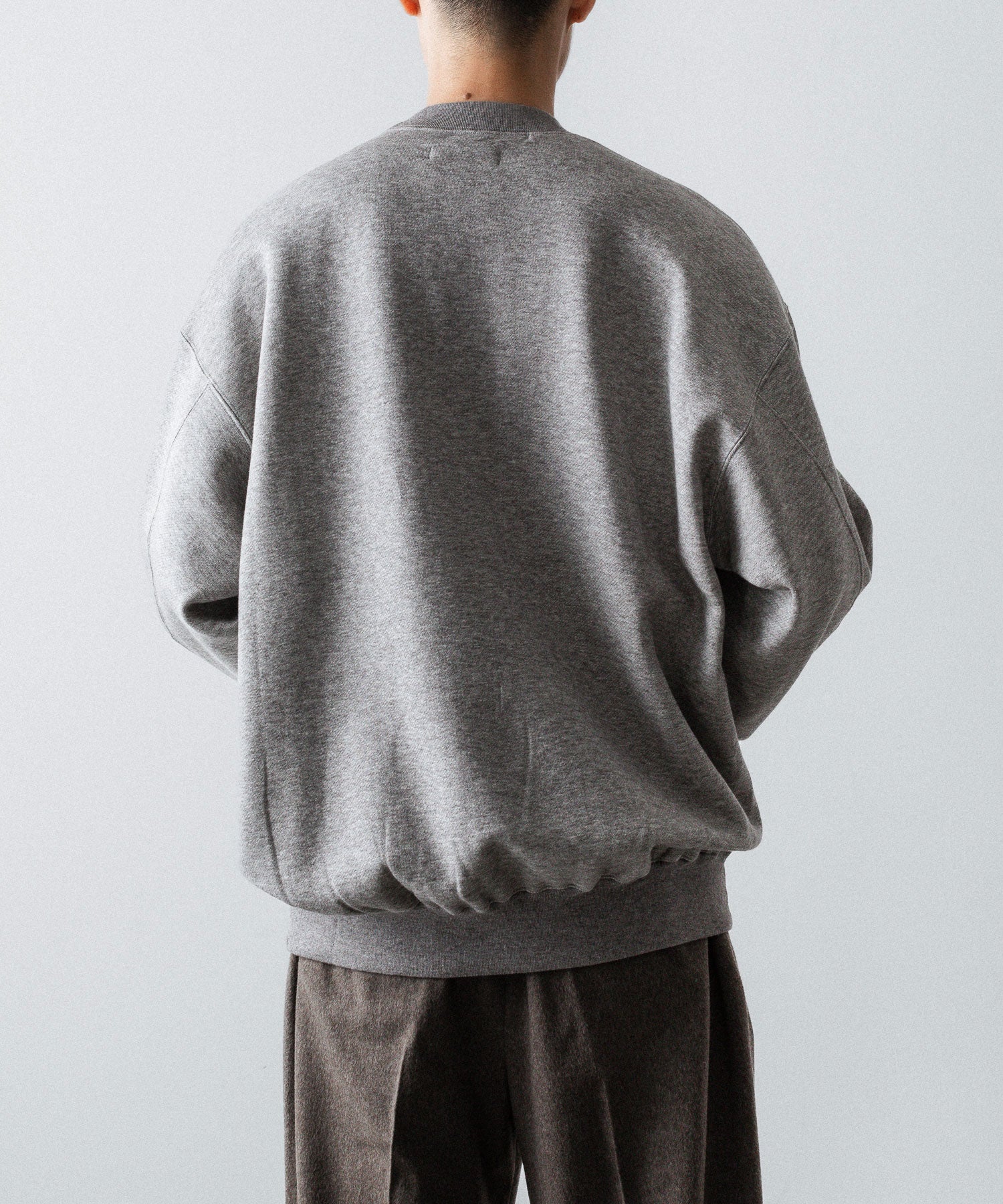 ssstein(シュタイン)のYAK/COTTON SWEAT LS - TOP GREYの公式通販サイトsession福岡セレクトショップ