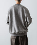 画像をギャラリービューアに読み込む, ssstein(シュタイン)のYAK/COTTON SWEAT LS - TOP GREYの公式通販サイトsession福岡セレクトショップ
