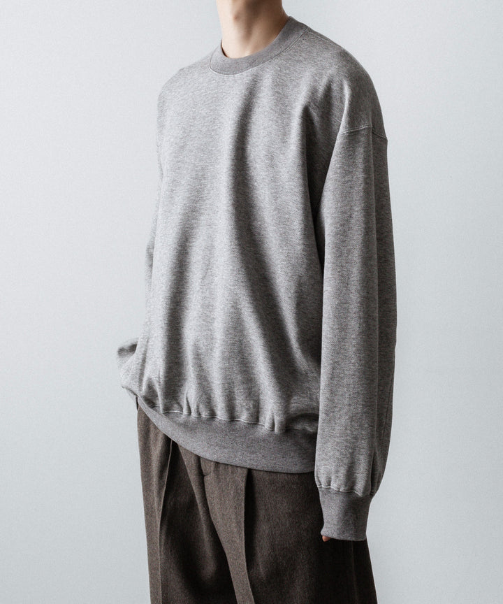 ssstein(シュタイン)のYAK/COTTON SWEAT LS - TOP GREYの公式通販サイトsession福岡セレクトショップ